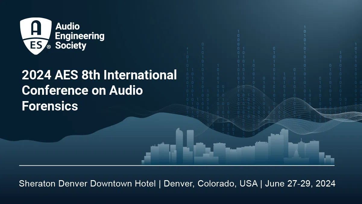 AES 8th International Conference on Audio Forensics